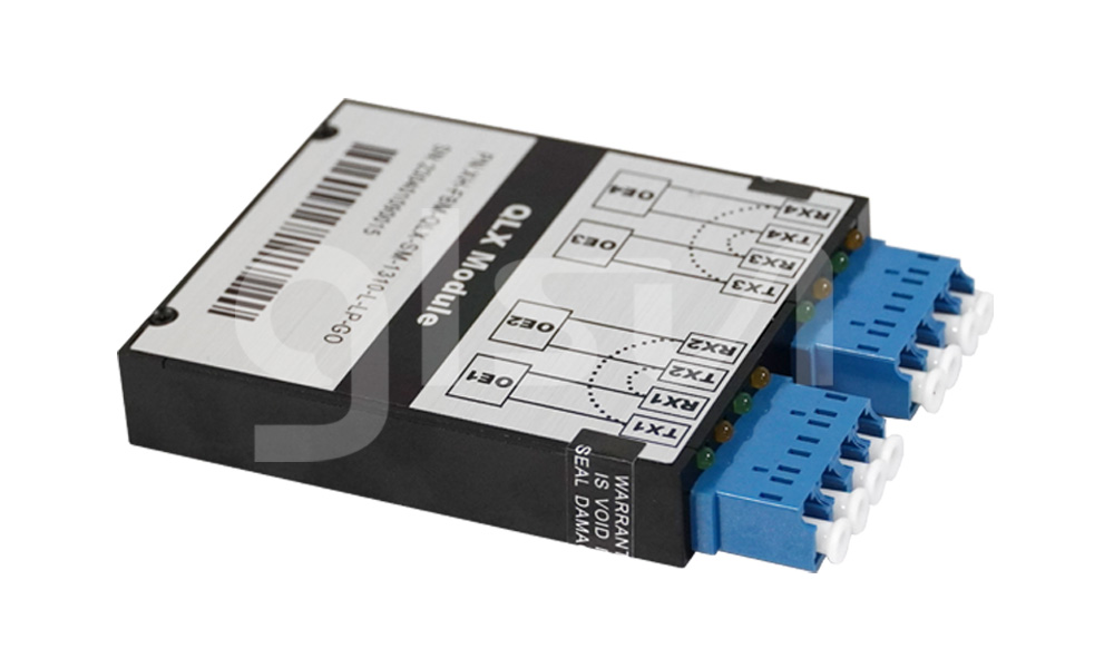 Quad 1.25G LX Fiber Bypass Module -4